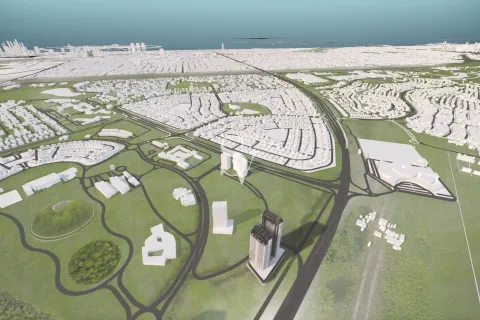Lägenhet till försäljning i Dubai Science Park, Dubai, UAE 2 sovrum, 93 kvm Nr. 718765 - fotografi 8