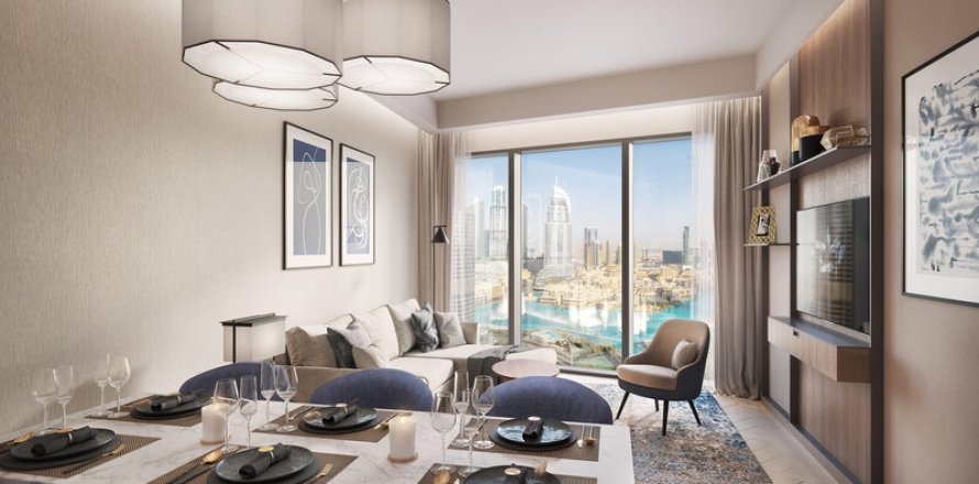 Korter asukohaga Downtown Dubai (Downtown Burj Dubai), AÜE: 2 magamistoaga, 113 m² Nr 648628