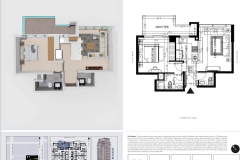 Byt v Dubai, SAE 1 ložnice, 56.9 m² Č.: 568079 - fotografie 11