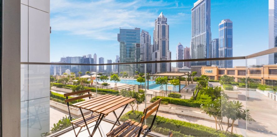 דירה ב Downtown Dubai (Downtown Burj Dubai), Dubai, איחוד האמירויות 1 חדר שינה, 53.7 מ"ר מספר 661671