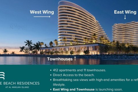 Müüa ridamaja asukohaga Al Marjan Island, Ras Al Khaimah, AÜE: 3 magamistoaga, 210 m² Nr 656594 - pilt 2