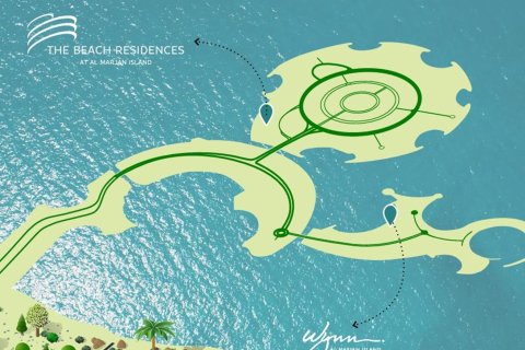 Müüa ridamaja asukohaga Al Marjan Island, Ras Al Khaimah, AÜE: 3 magamistoaga, 210 m² Nr 656594 - pilt 7