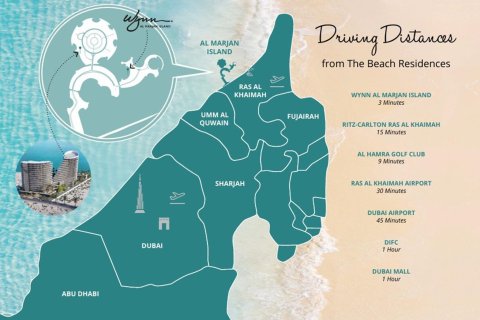 Müüa ridamaja asukohaga Al Marjan Island, Ras Al Khaimah, AÜE: 3 magamistoaga, 210 m² Nr 656594 - pilt 5