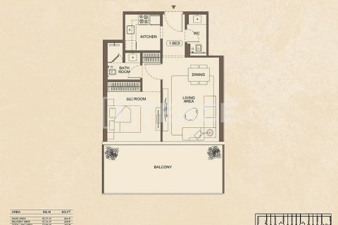 Majan, Dubai, UAE의 판매용 아파트 침실 1개, 67제곱미터 번호 730882 - 사진 28