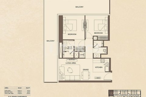 Majan, Dubai, UAE의 판매용 아파트 침실 1개, 67제곱미터 번호 730882 - 사진 30