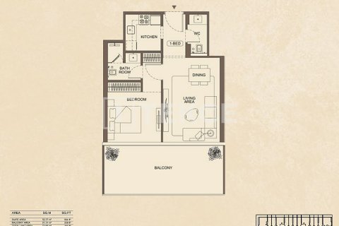 Apartemen di Majan, Dubai, UEA 1 ruangan, 35 m2 nomor 730881 - foto 28