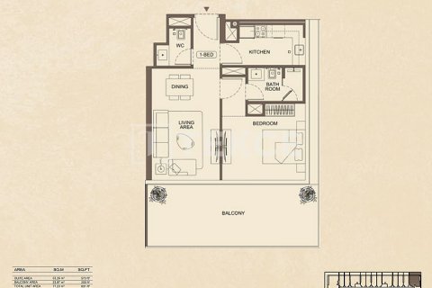 Apartemen di Majan, Dubai, UEA 1 ruangan, 35 m2 nomor 730881 - foto 29