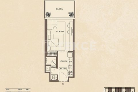 Apartemen di Majan, Dubai, UEA 1 ruangan, 35 m2 nomor 730881 - foto 23