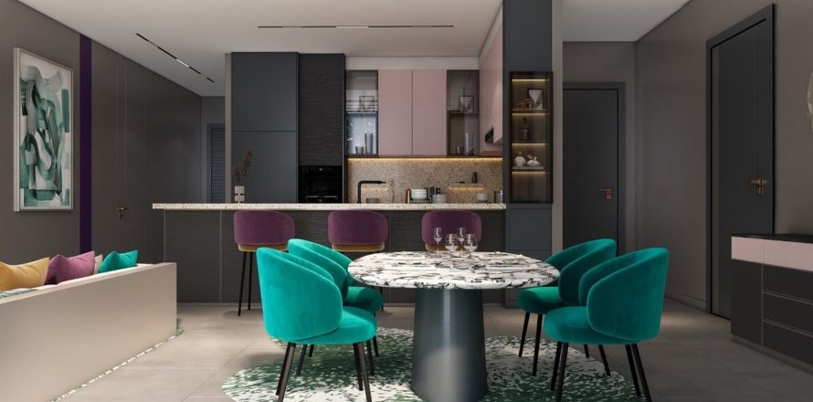 Byt v MBL Signature v Jumeirah Lake Towers, Dubai, SAE 57.6 m² Č.: 564717