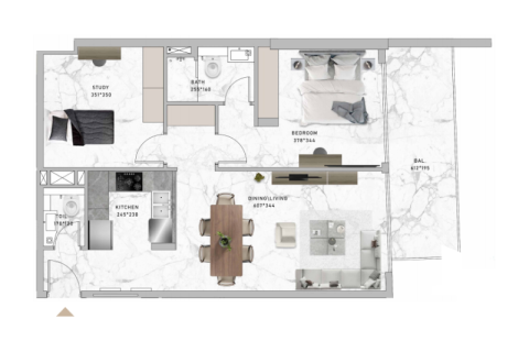 آپارتمان برای فروش در Jumeirah Village Circle، Dubai، امارات متحده عربی 40 متر مربع ، شماره 732736 - تصویر 5