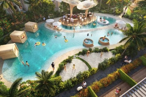 Kaupunkipientalo Dubai Land, Arabiemiraatit 4 makuuhuonetta, 144 m2 № 697321 - kuva 11