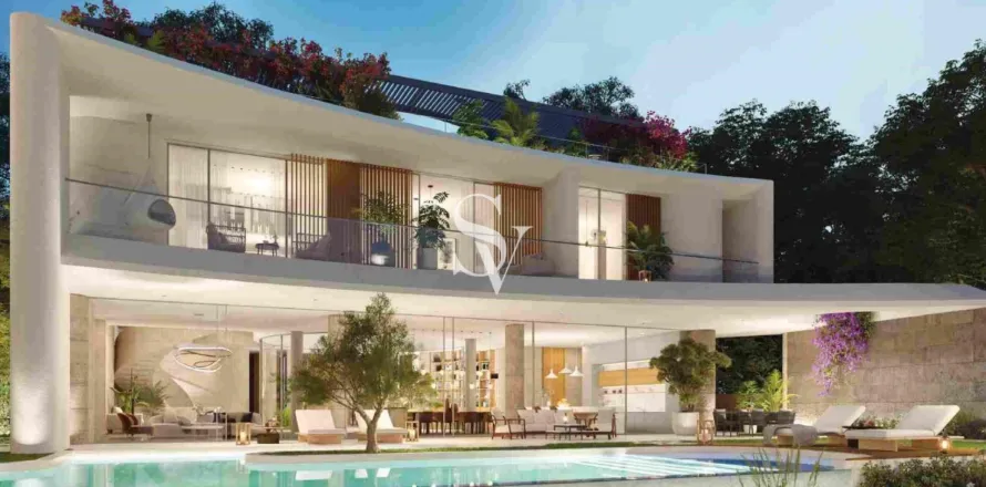 Вилла Tilal Al Ghaf, Дубай, БАӘ-да 6 жатын бөлмелер, 932 м² № 686782