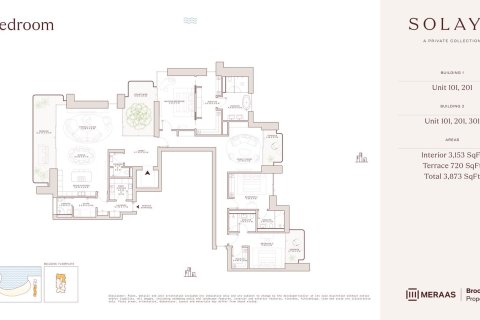 Пәтер Джумейра, Дубай, БАӘ-да 2 жатын бөлмелер, 170 м² № 704427 - фото 16