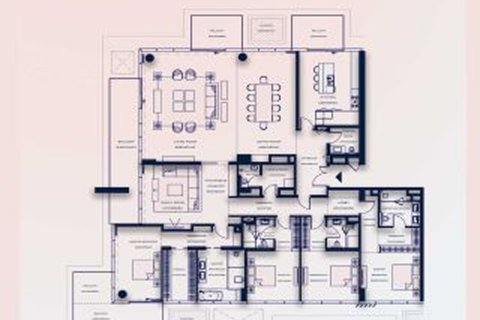 Lakás itt: Dubai, EAE, 1 hálószoba, 93 m², azonosító: 704429 - fénykép 30