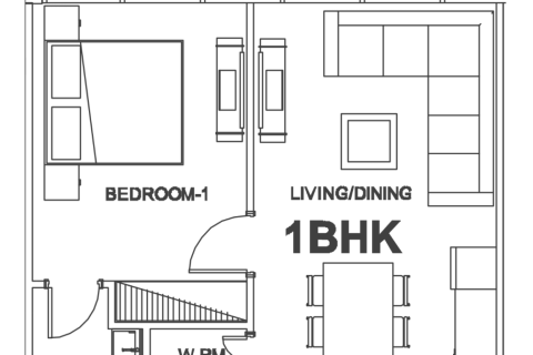 Apartament de vânzare în Dubai, EAU 1 dormitor, 77 mp.  №704428 - poză 11