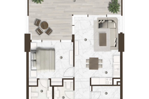Appartamento in vendita a Business Bay, Dubai, EAU 1 camera, 39 mq. № 732732 - foto 4