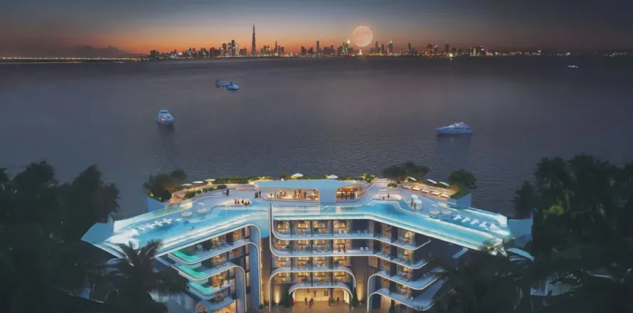Appartement in The World Islands, Dubai, VAE 1 kamer, 56.16 vr.m. nr 752883