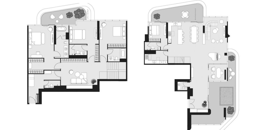 Penthouse në Artistry Residences në Dubai Design District, Emiratet e Bashkuara Arabe 4 dhoma gjumi, 431 m2. № 689560