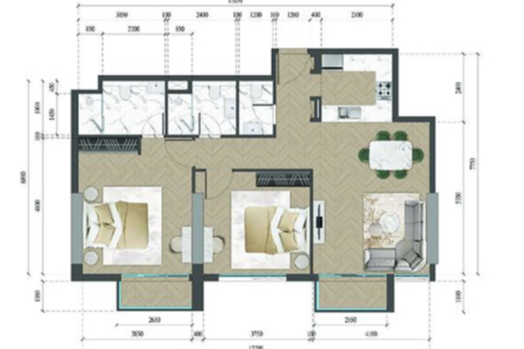 Apartament na sprzedaż w Jumeirah Village Triangle, Dubai, ZEA 1 pokój, 129 mkw., nr 732802 - zdjęcie 7