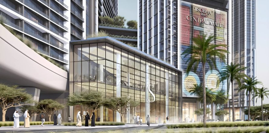 Byt v Dubai, SAE 1 ložnice, 570 m² Č.: 632596