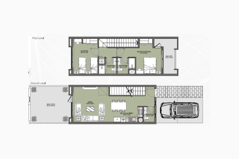 Dubai Land, Dubai, संयुक्त अरब अमीरात में टाउनहाउस, 2 बेडरूम, 101 वर्ग मीटर, संख्या 689727 - फ़ोटो 4
