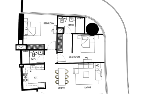 Lakás itt: Al Barsha, Dubai, EAE, 1 szoba, 42 m², azonosító: 732442 - fénykép 9