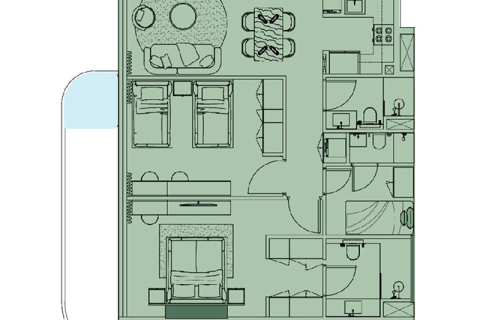 Appartement te koop in Dubai Land, Dubai, VAE 1 kamer, 35 vr.m., nr 732440 - foto 8