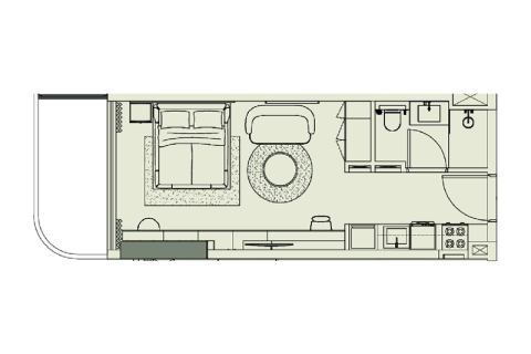 Appartement te koop in Dubai Land, Dubai, VAE 1 kamer, 35 vr.m., nr 732440 - foto 6