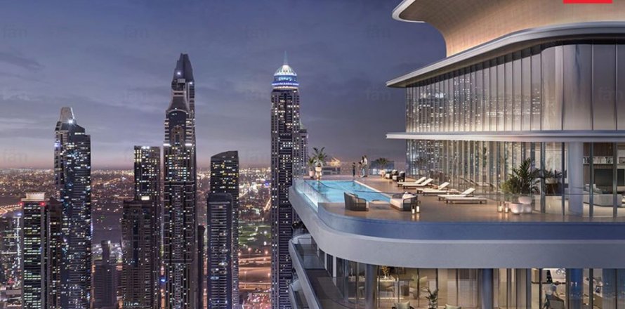 Apartment i Dubai Harbour, Dubai, UAE 2 soveværelser, 128.5 kvm № 645564