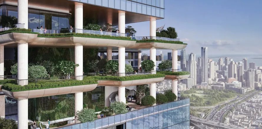 Apartmen di Business Bay, Dubai, UAE 1 bilik tidur, 67 meter persegi № 646446