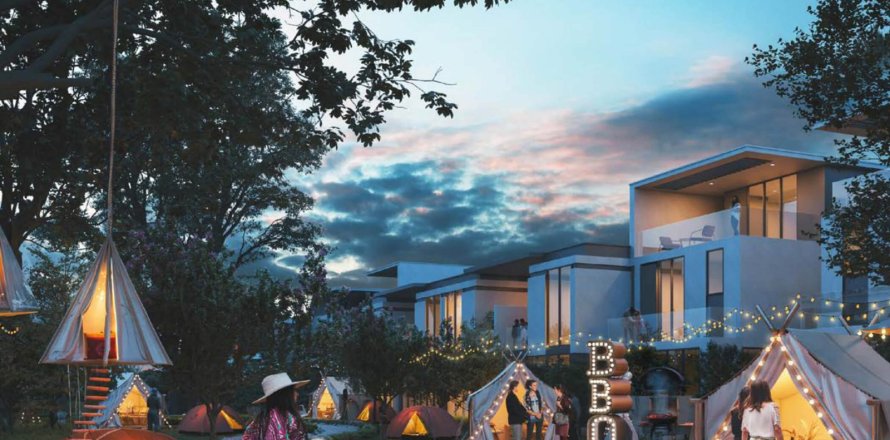 Townhouse di Dubai Land, UEA 4 kamar tidur, 215 m2 nomor 704545