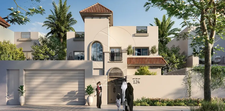 Vila di Abu Dhabi, UEA 4 kamar tidur, 510 m2 nomor 663042