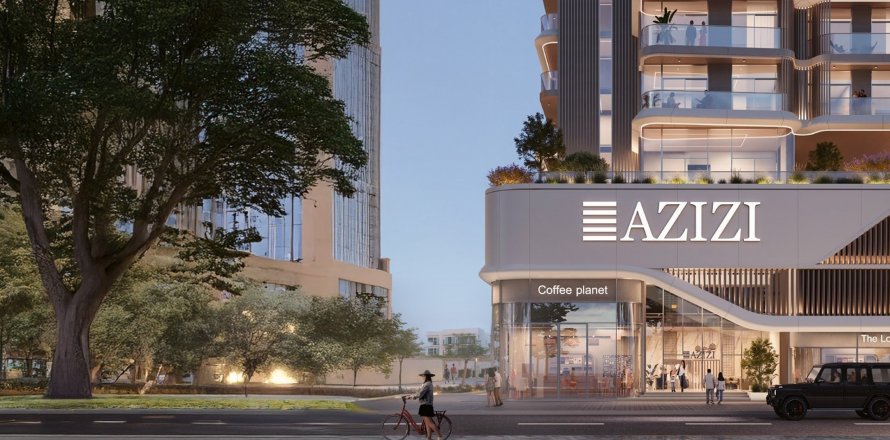Apartment in Azizi Sakandar in Jebel Ali, Dubai, UAE 1 room, 38.65 sq.m. № 619579
