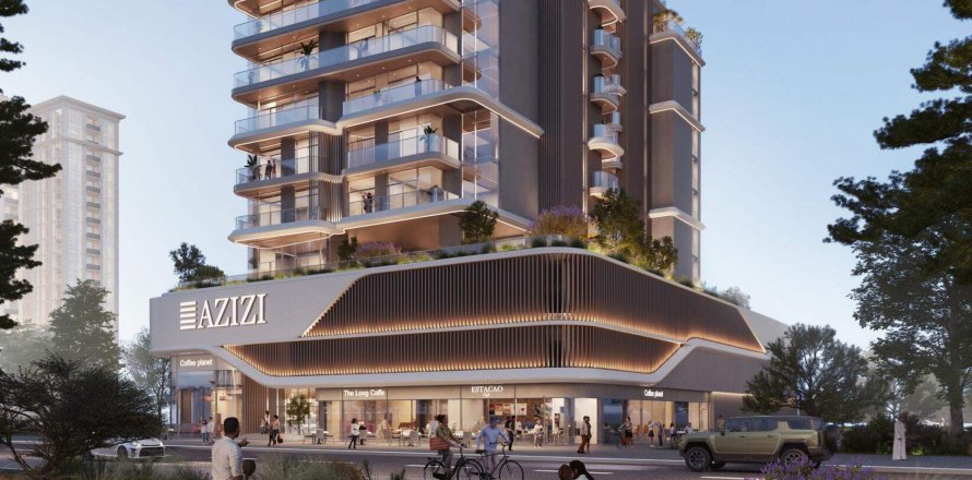 Apartmen di Azizi Sakandar di Jebel Ali, Dubai, UAE 1 bilik tidur, 59.91 meter persegi № 619583