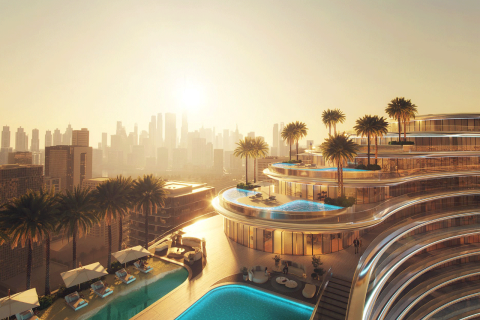 Lägenhet till försäljning i Business Bay, Dubai, UAE 1 sovrum, 75 kvm Nr. 760999 - fotografi 17