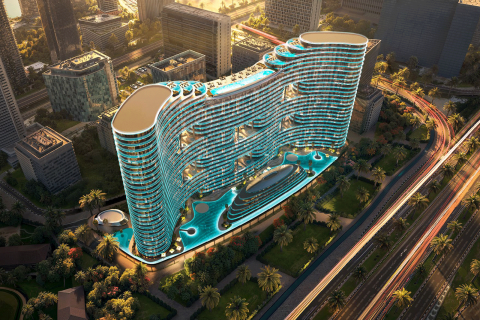 Lägenhet till försäljning i Business Bay, Dubai, UAE 1 sovrum, 75 kvm Nr. 760999 - fotografi 12