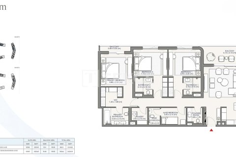 Apartment til salg i Jebel Ali, Dubai, UAE 2 soveværelser, 113 kvm № 717869 - foto 22