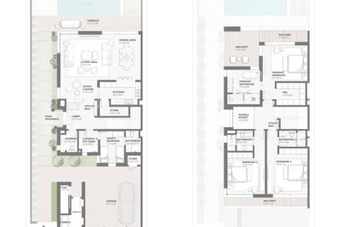 Dubai, BAE’de satılık townhouse 3 yatak odası, 319 m&sup2; No 689786 - fotoğraf 21