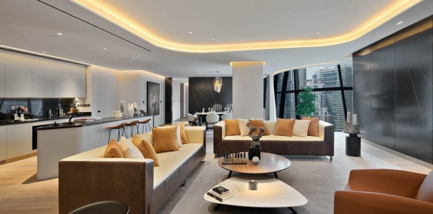 Пәтер Бизнес-Бэй, Дубай, БАӘ-да 2 жатын бөлмелер, 257.7 м² № 697033