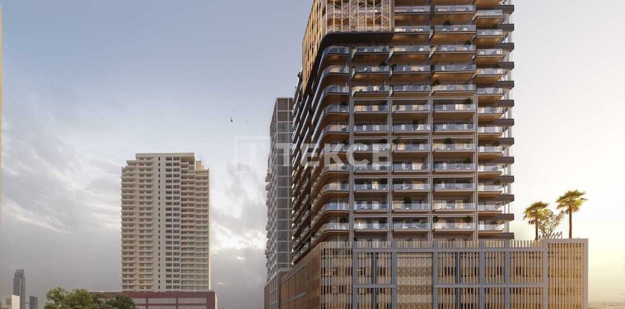 Квартира в Джумейра Вилладж Серкл, Дубай, ОАЭ 3 комнаты, 104м2 № 678555