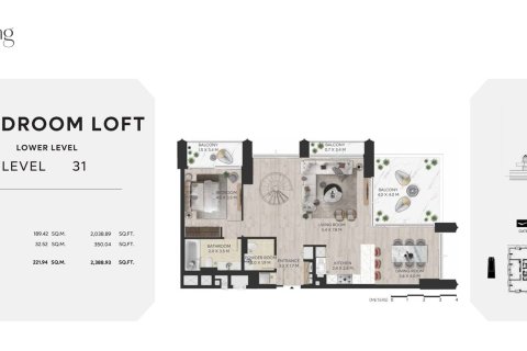 Apartment in DIFC LIVING in DIFC, Dubai, UAE 1 bedroom, 60 sq.m. № 704875 - photo 7