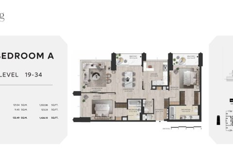 Apartment in DIFC LIVING in DIFC, Dubai, UAE 1 bedroom, 60 sq.m. № 704875 - photo 6