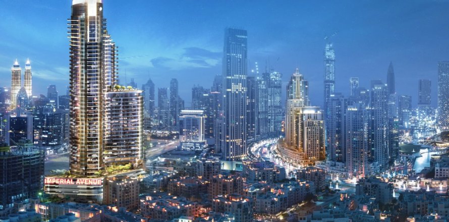 Byt v IMPERIAL AVENUE v Downtown Dubai (Downtown Burj Dubai), SAE 1 ložnice, 80 m² Č.: 704876