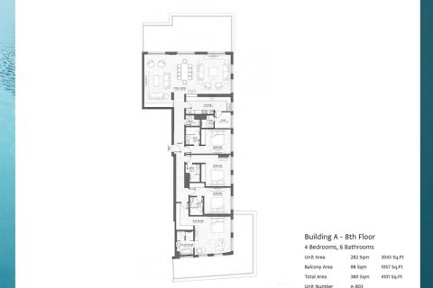 آپارتمان برای فروش در  Al Reem Island، Abu Dhabi، امارات متحده عربی  2 خوابه ، 143 متر مربع ، شماره 704873 - تصویر 7