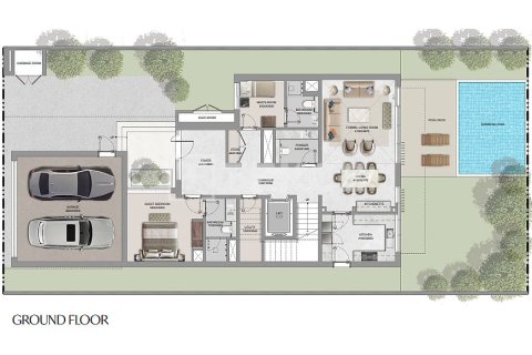 Vilë në Abu Dhabi, Emiratet e Bashkuara Arabe 4 dhoma gjumi, 401 m2. № 706234 - Foto 19