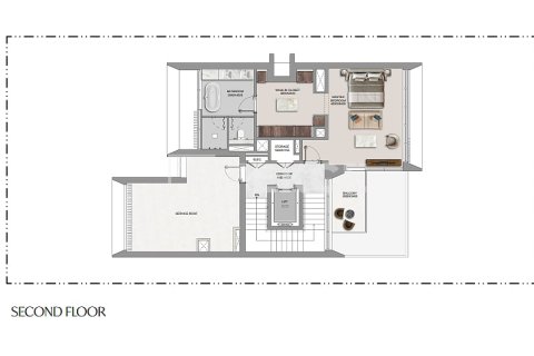 Vilë në Abu Dhabi, Emiratet e Bashkuara Arabe 4 dhoma gjumi, 401 m2. № 706234 - Foto 17