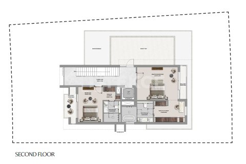 Vilë në Abu Dhabi, Emiratet e Bashkuara Arabe 4 dhoma gjumi, 401 m2. № 706234 - Foto 20