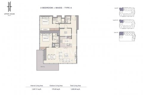 Byt v Jumeirah Lake Towers, Dubai, SAE 2 ložnice, 135 m² Č.: 602713 - fotografie 13