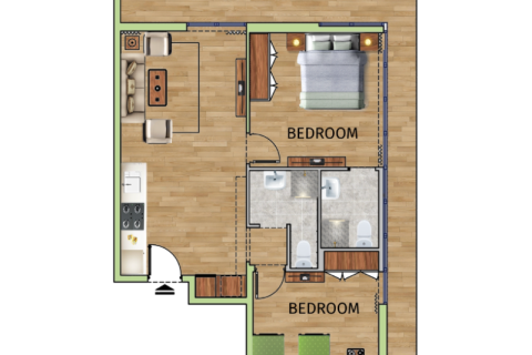 Müüa korter asukohaga Jumeirah Village Circle, Dubai, AÜE: 1 toaline, 35 m² Nr 732659 - pilt 4