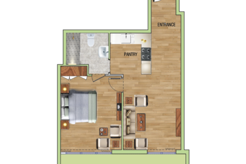 Müüa korter asukohaga Jumeirah Village Circle, Dubai, AÜE: 1 toaline, 35 m² Nr 732659 - pilt 3